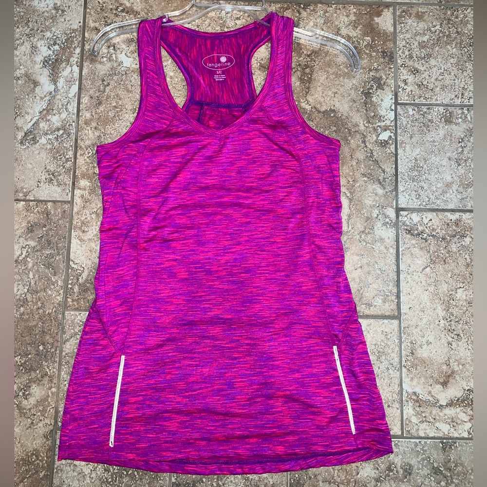 Tangerine tank top